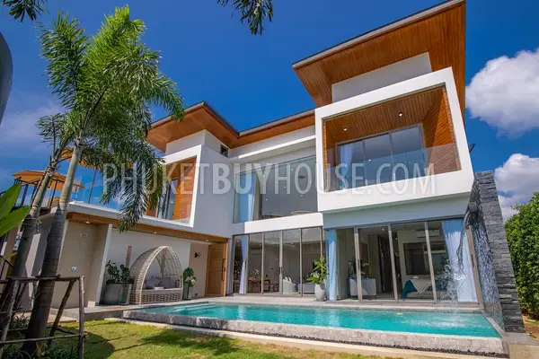 CHE6278: Cozy Modern 3-Bedroom Villa in Bang Tao. Fotoğraf #3