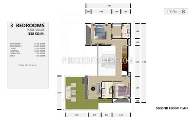 CHE6278: Cozy Modern 3-Bedroom Villa in Bang Tao. Photo #48