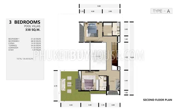 CHE6278: Cozy Modern 3-Bedroom Villa in Bang Tao. Fotoğraf #50