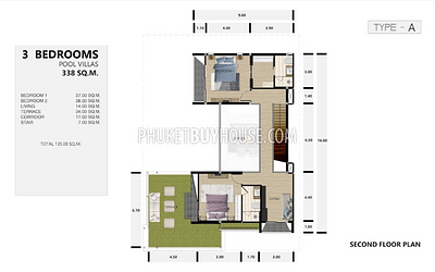 CHE6278: Cozy Modern 3-Bedroom Villa in Bang Tao. Photo #50