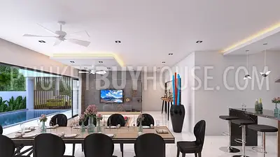 RAW6326: High Tech Villa in a Stylish Design in Rawai Beach. Photo #5