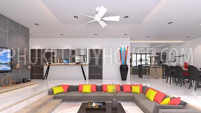 RAW6326: High Tech Villa in a Stylish Design in Rawai Beach. Photo #6