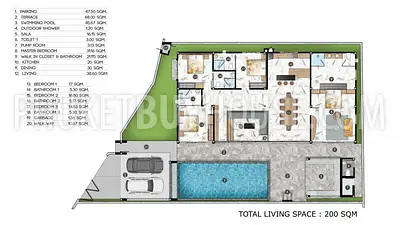 RAW6327: New Generation Villa in Rawai Beach. Photo #37