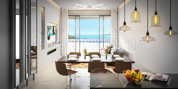 SUR6340: Exquisite Condominium with Sea View in Surin Beach. Photo #5