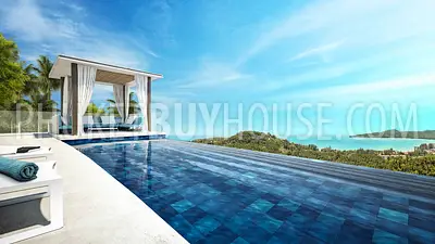 SUR6340: Exquisite Condominium with Sea View in Surin Beach. Photo #8