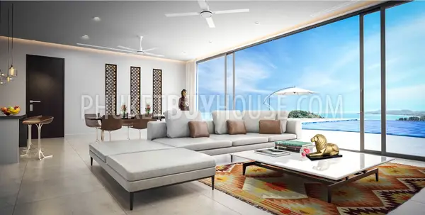 SUR6340: Exquisite Condominium with Sea View in Surin Beach. Photo #9