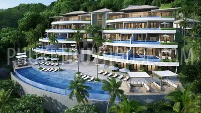 SUR6340: Exquisite Condominium with Sea View in Surin Beach. Photo #23