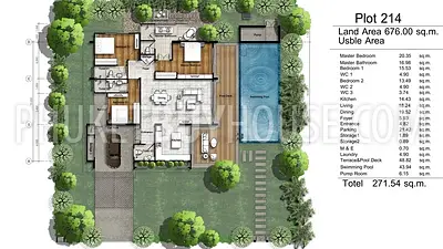 LAY6346: Unique Western Style Villa for Sale in Layan Beach. Photo #21
