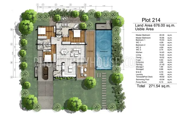 LAY6346: Unique Western Style Villa for Sale in Layan Beach. Photo #21