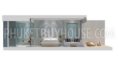 CHA6302: Fashion Penthouse in New Project in Chalong. Photo #12