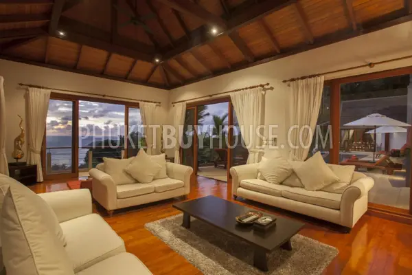 SUR6303: Villa With Sea View in Surin Beach. Photo #8