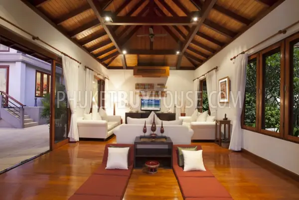 SUR6303: Villa With Sea View in Surin Beach. Photo #9