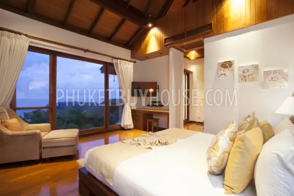 SUR6303: Villa With Sea View in Surin Beach. Photo #11