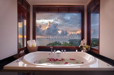 SUR6303: Villa With Sea View in Surin Beach. Photo #12