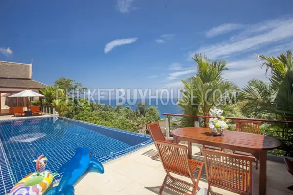 SUR6303: Villa With Sea View in Surin Beach. Photo #18