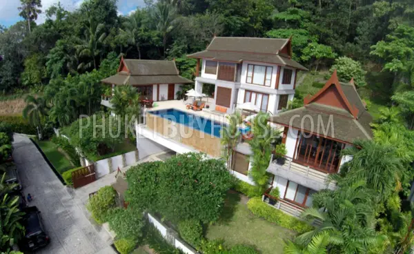 SUR6303: Villa With Sea View in Surin Beach. Photo #20