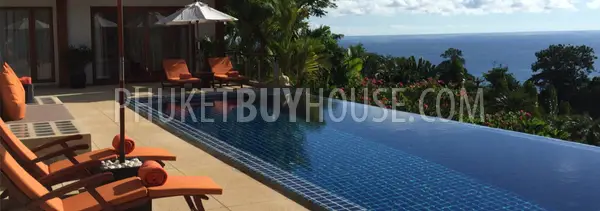 SUR6303: Villa With Sea View in Surin Beach. Photo #23