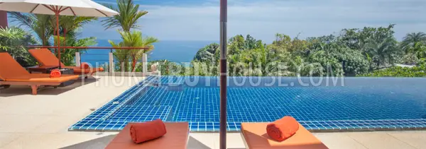 SUR6303: Villa With Sea View in Surin Beach. Photo #24