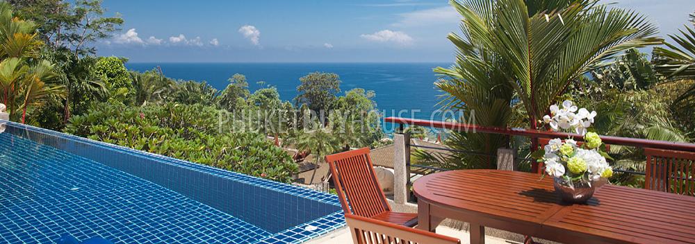 SUR6303: Villa With Sea View in Surin Beach. Photo #26