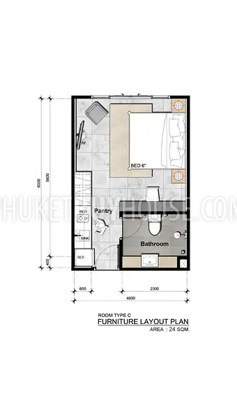 NAI6304: New Modern Complex With Unique Design for investment or residence near Nai Harn Beach. Photo #4