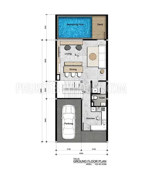 NAI6306: Designer Villa in Nai Harn Beach. Photo #3