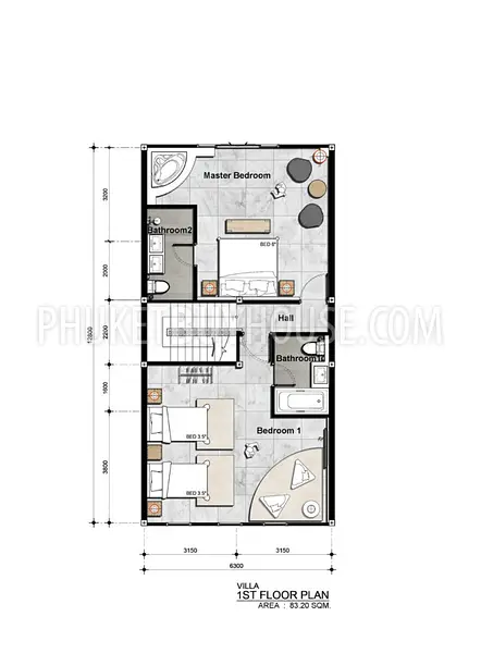 NAI6306: Designer Villa in Nai Harn Beach. Photo #4
