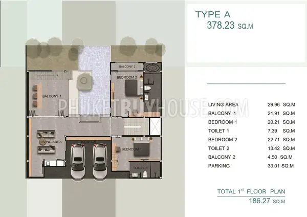CHE6310: Exclusive Loft Villa in Cherng Talay. Fotoğraf #11