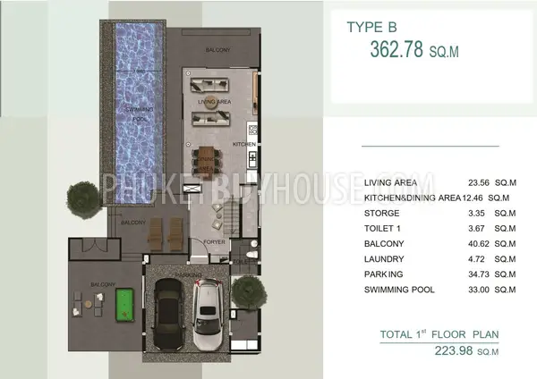 CHE6312: Elegant New Villa in Cherng Talay. Fotoğraf #1