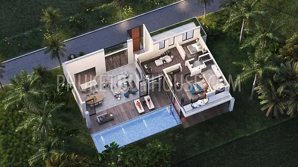 BAN21890: Beautiful Four Bedroom Villa With Swimming Pool In Bang Tao. 照片 #14