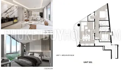 NAI21841: Extraordinarily Beautiful Condominium On Nai Harn Beach. Photo #8