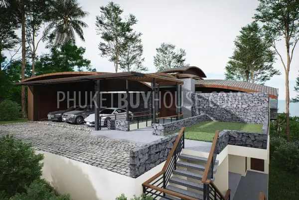 ISL7356: Modern Tropical Ocean Pool Villas in Koh Sirey. Photo #9