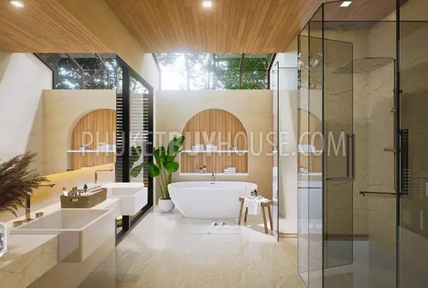 ISL7356: Modern Tropical Ocean Pool Villas in Koh Sirey. Photo #7