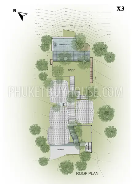 ISL7356: Modern Tropical Ocean Pool Villas in Koh Sirey. Photo #19