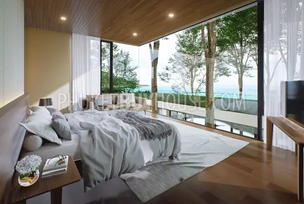 ISL7356: Modern Tropical Ocean Pool Villas in Koh Sirey. Photo #17