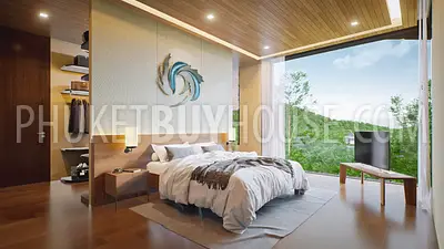 ISL7356: Modern Tropical Ocean Pool Villas in Koh Sirey. Photo #14
