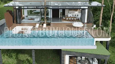 ISL7356: Modern Tropical Ocean Pool Villas in Koh Sirey. Photo #1