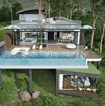 ISL7356: Modern Tropical Ocean Pool Villas in Koh Sirey. Thumbnail #1