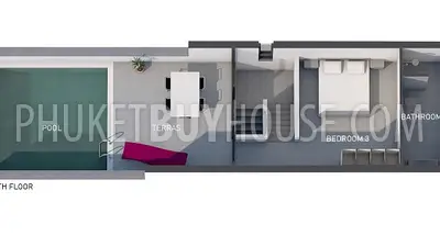 RAW6370: Modern Villa with Sea View in Rawai. Photo #2
