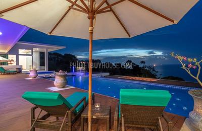 KAM6371: Villa with Panoramic Sea View in Kamala Beach. Photo #9