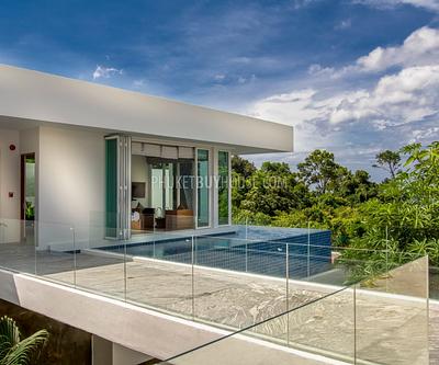 KAM6371: Villa with Panoramic Sea View in Kamala Beach. Photo #10