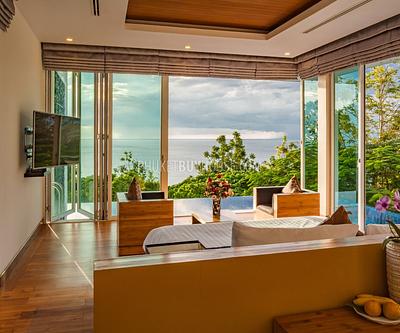 KAM6371: Villa with Panoramic Sea View in Kamala Beach. Photo #13