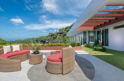 KAM6371: Villa with Panoramic Sea View in Kamala Beach. Photo #20