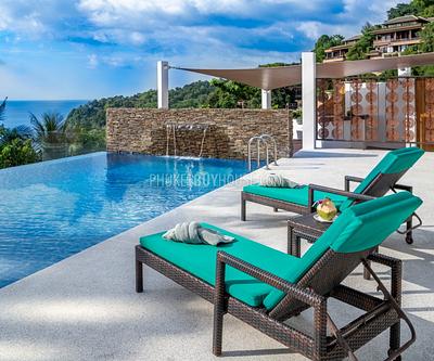 KAM6371: Villa with Panoramic Sea View in Kamala Beach. Photo #21
