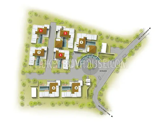 BAN6989: New complex of Tropical Villas in Bang Tao area. Photo #9