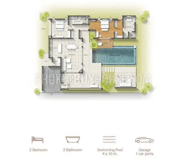 BAN6989: New complex of Tropical Villas in Bang Tao area. Photo #10