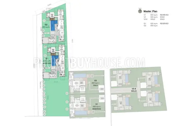 CHE6385: Luxury 3 Bedroom Villa in Cherng Talay. Fotoğraf #1