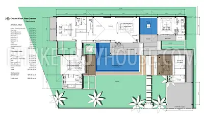CHE6385: Luxury 3 Bedroom Villa in Cherng Talay. Photo #2