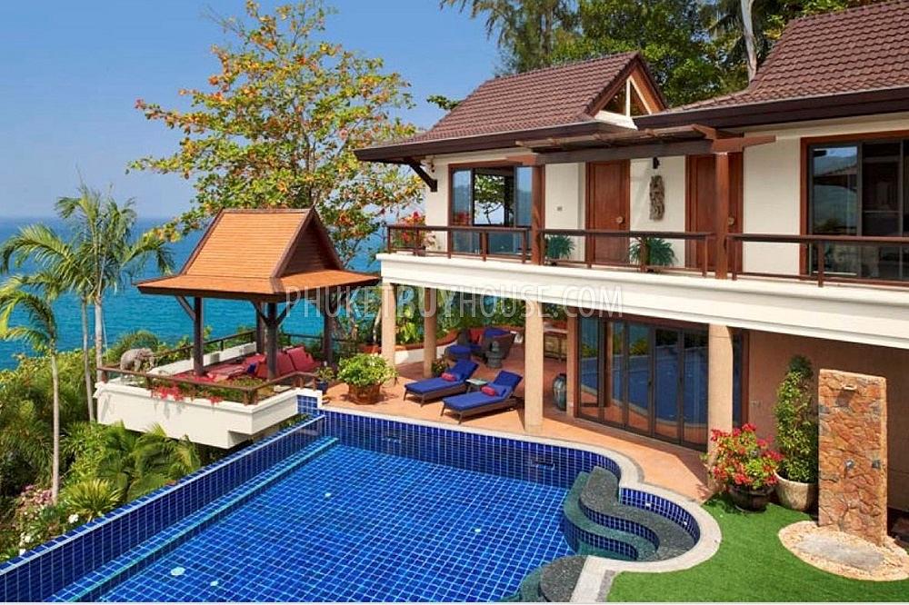 KAT6386: Fabulous Villa with Sea View in Kata Beach. Photo #4