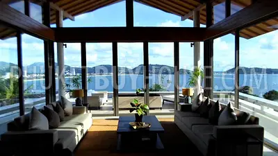PAT6388: Villa with Panoramic Sea View in Patong Area. Photo #2