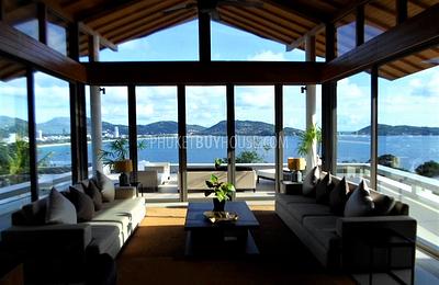 PAT6388: Villa with Panoramic Sea View in Patong Area. Photo #2